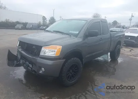 2012 Nissan Titan Pro-4X из США, поврежденный, VIN 1N6AA0CC2CN303681